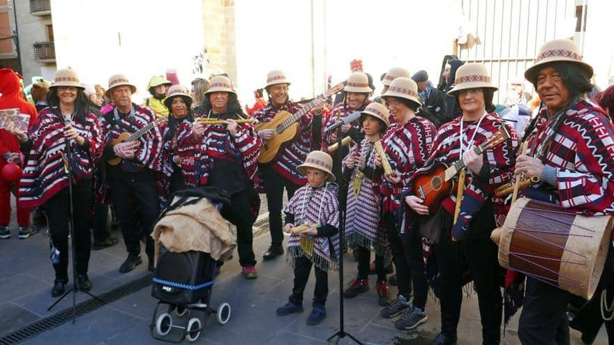 Altsasu es una fiesta: las fotos de un carnaval anticipo de los Sanfermines