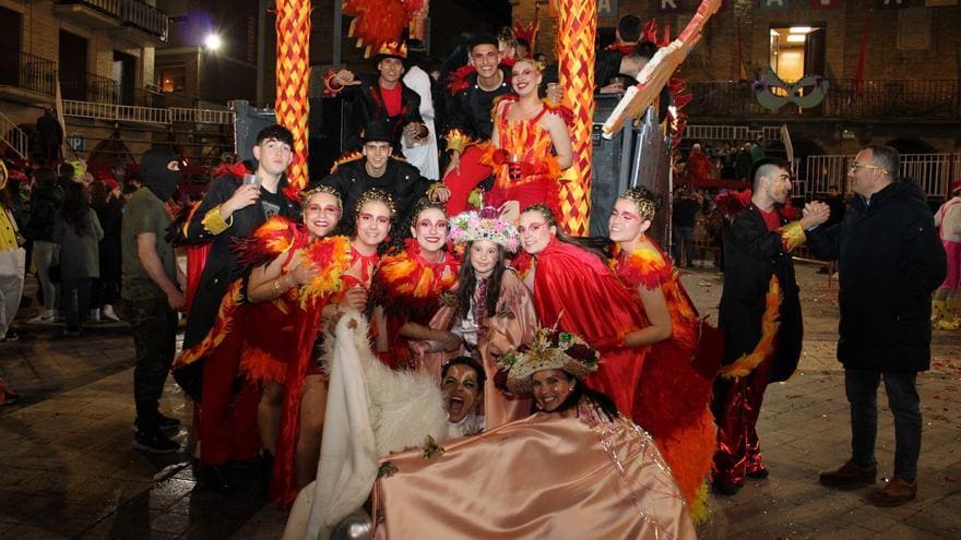 Nuevo despliegue de color, imaginación y fiesta en el Carnaval de Villafranca